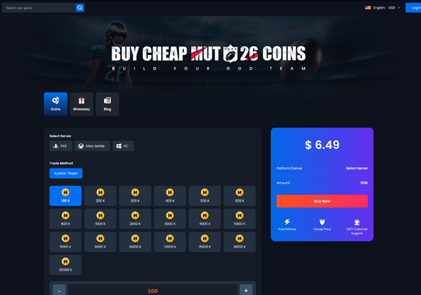 MMOexp Madden 26 Coins